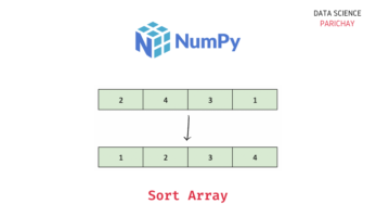 How to sort a Numpy Array? - Data Science Parichay
