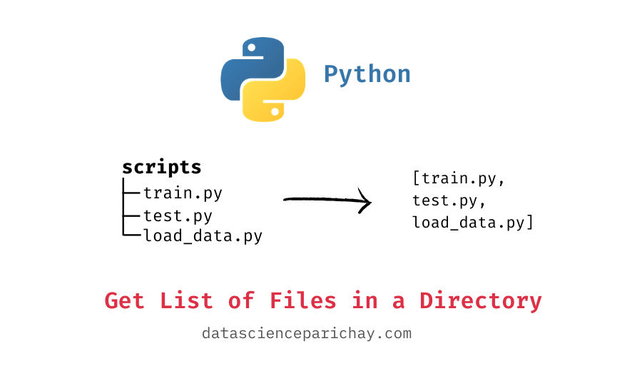 Get List Of All Files In Current Directory Python