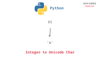Convert Integer to Char in Python - Data Science Parichay